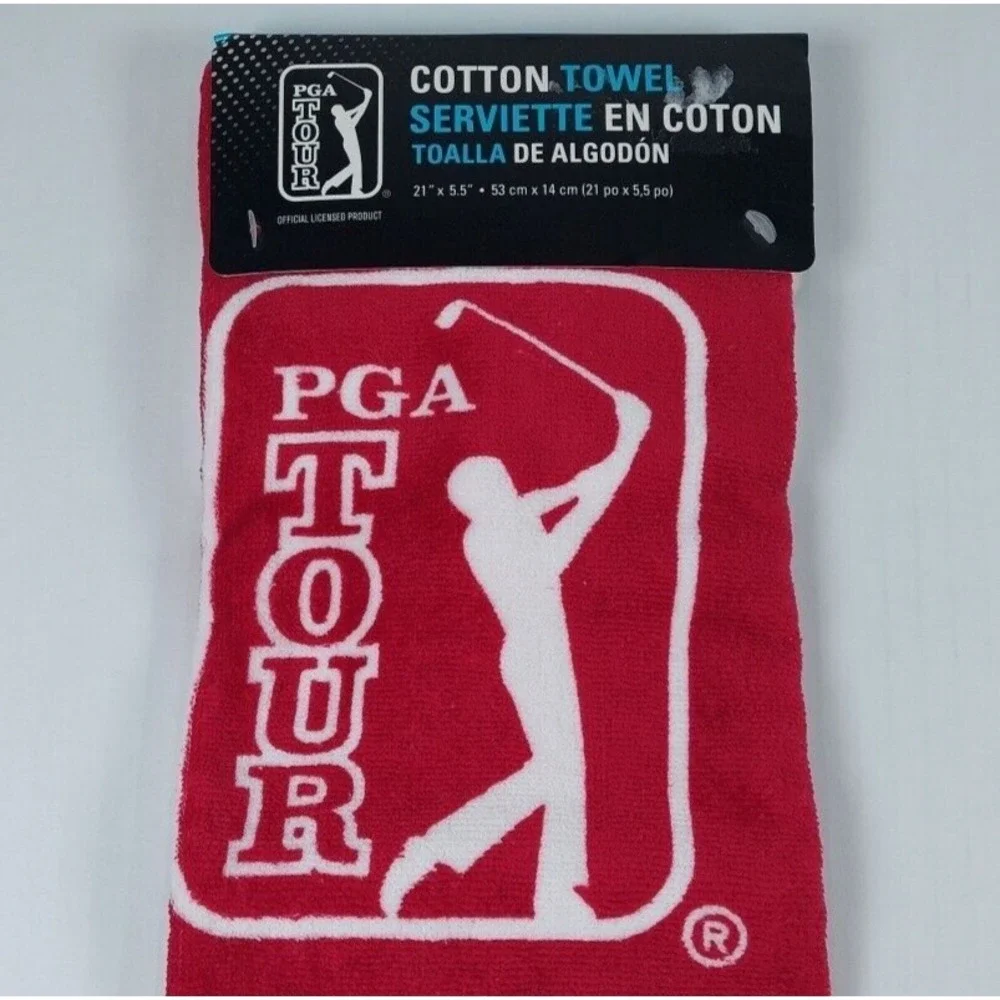 PGA Tour - Golf Tri-Fold Cotton Towel Chili Pepper